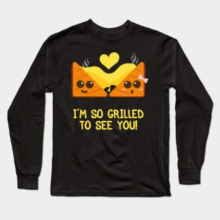 Romantic Grilled Cheese | Valentine Gift | Gift Ideas Long Sleeve T-Shirt